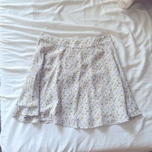 Floral Mini Skirt